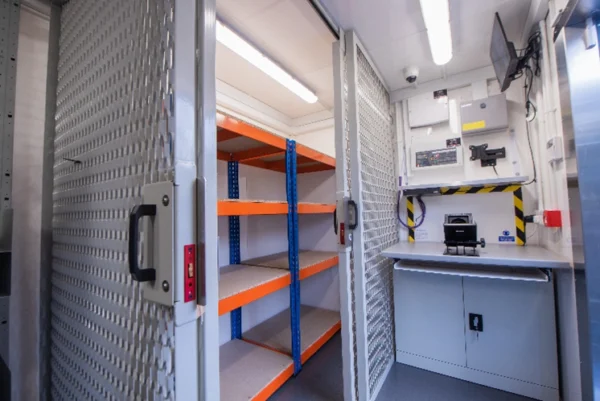 redeployable secure weapon armoury and magazine