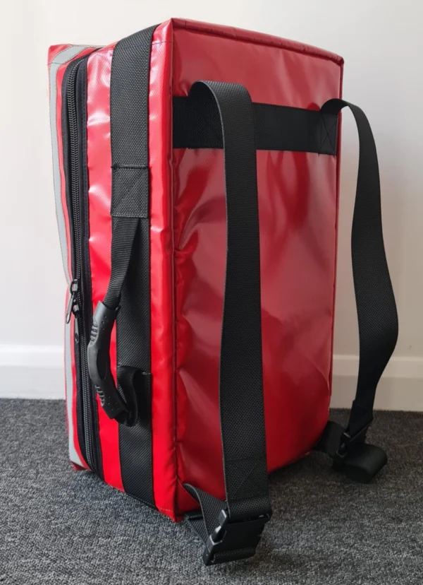 Textiles bag external with carry straps